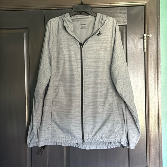 Asics Other - ASICS‎ Men’s gray light rain jacket size XL